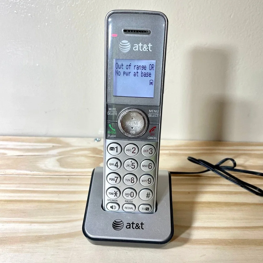 AT&T Replacement Handset Phone CL82401‎ w/Charging Base Fully Tested Fully